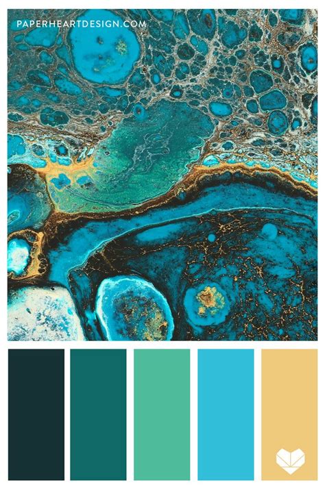 Turquoise Color Palette, Color Schemes Colour Palettes, Green Colour ...