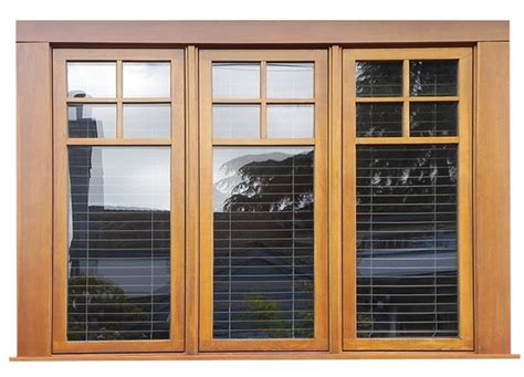 Modern House Window Design with Blinds