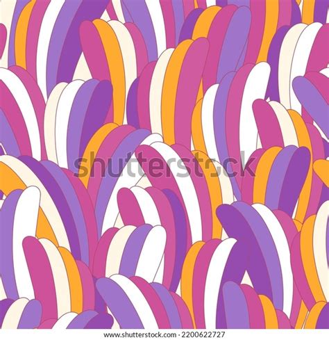 Hippie Psychedelic Vector Background Retro Seamless Stock Vector (Royalty Free) 2200622727 ...