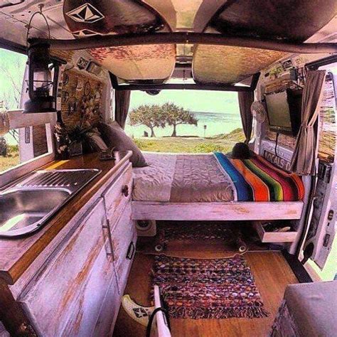 Beautiful restored VW van. from American Hippie | Van home, Van living, Van interior