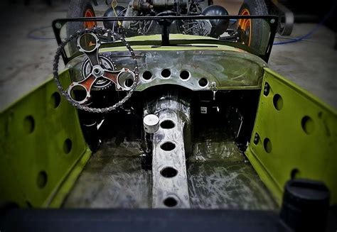 fabricated rat rod interior with speed holes | Rat rod, Rat rod interior, Rats