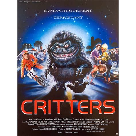 CRITTERS Movie Poster 15x21 in.