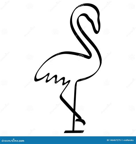 flamingo bird svg cut file flamingo clipart flamingo silhouette flamingo outline flamingo SVG ...