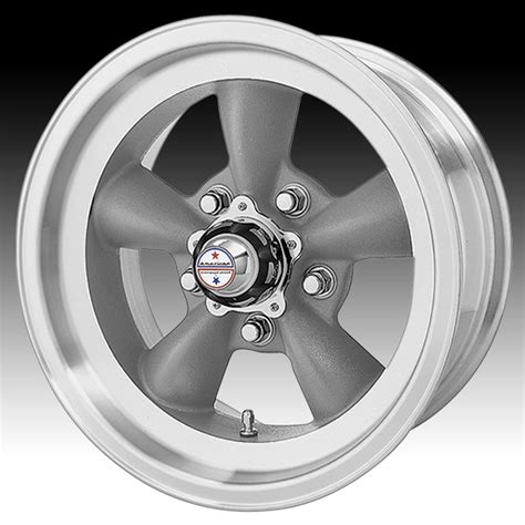 American Racing Torq Thrust® VN105D 105 Gray Machined Lip Custom Rims Wheels - VN105D - Vintage ...