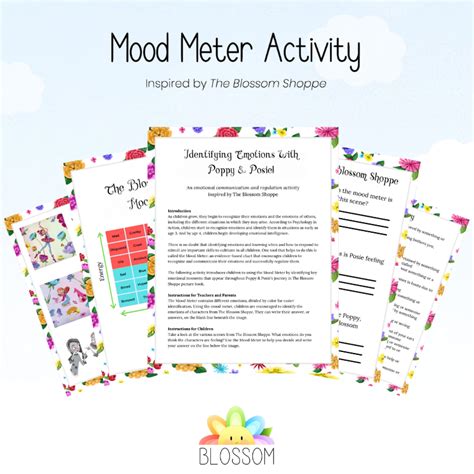 Mood Meter Printable Activity for Kids!