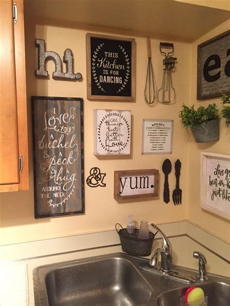 30+ Diy Farmhouse Kitchen Wall Decor – DECOOMO