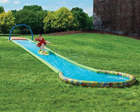 Surfing Backyard Water Slide – Wicked Gadgetry