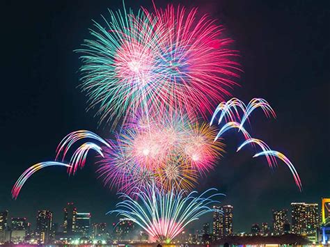 12.07 Odaiba Rainbow Fireworks - The Best Japan