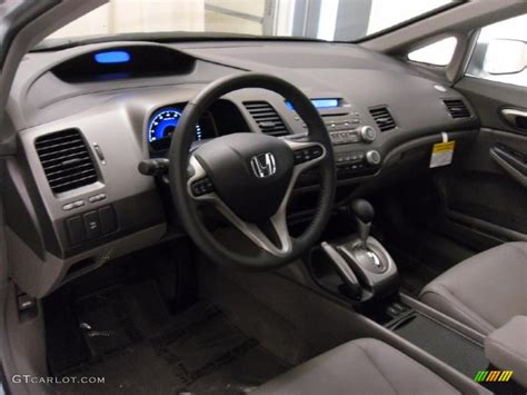 Gray Interior 2011 Honda Civic EX-L Sedan Photo #38309455 | GTCarLot.com