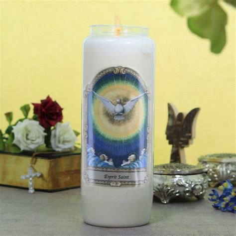 Novena Candle Holy Spirit