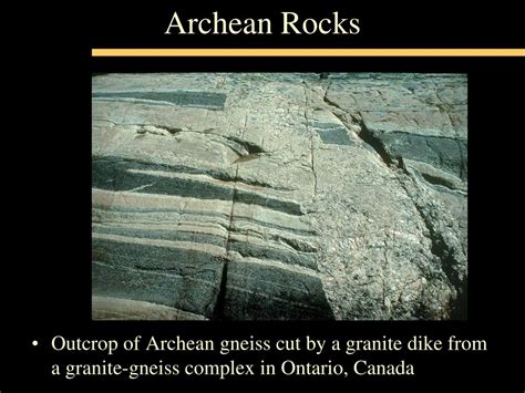 PPT - Chapter 8 Precambrian Earth and Life History—The Archean Eon ...