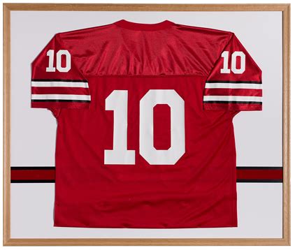 Red Football Jersey - The Great Frame Up