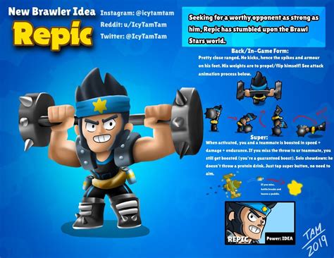 Brawl Stars Skin Ideas Maker : Brawl Gedi Kor Artstation Brawlers Brawlstars Criadas Mortis ...