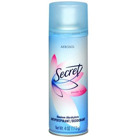 Secret Anti-Perspirant Deodorant Aerosol Spray Powder Fresh 4 oz (Pack of 6) - Walmart.com ...