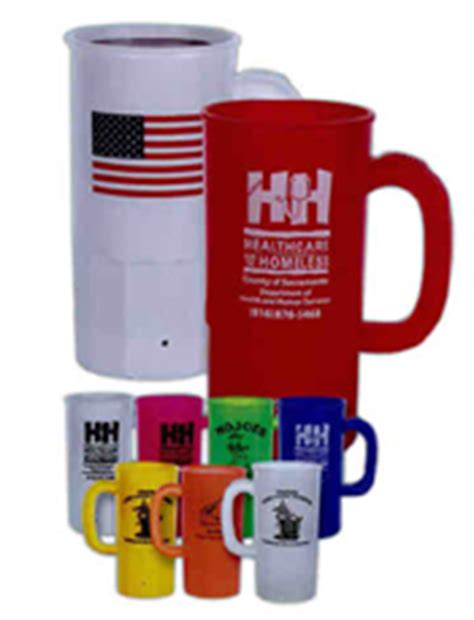 Custom Printed Plastic Beer Mugs, Green Plastic Beer Steins, Beer Stein ...