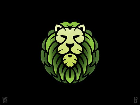 Green Lion by Petar Kilibarda on Dribbble