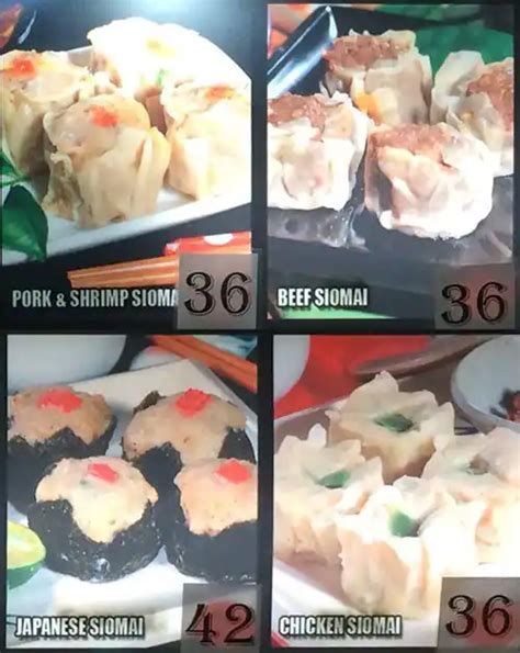 Master Siomai Menu, Menu for Master Siomai, Santo Nino, Cebu City - Zomato Philippines