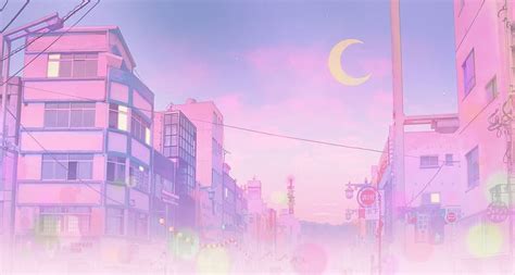 Anime Pink Aesthetic, pastel pink anime pc HD wallpaper | Pxfuel