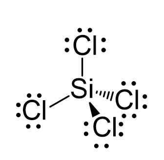 Lewis Structure Of Sicl4