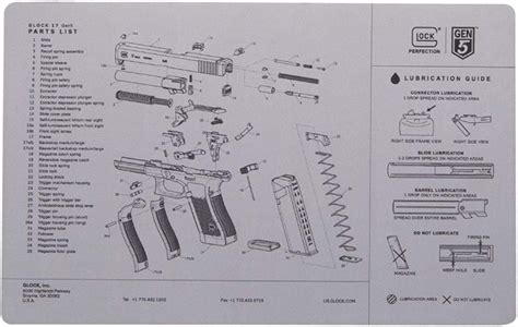 Glock Gen 5 Gray Benchmat