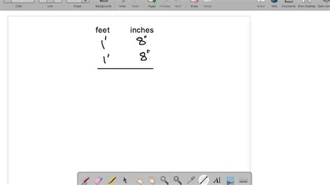 Adding Feet and Inches - YouTube