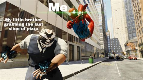 Pizza Time : r/SpidermanPS4