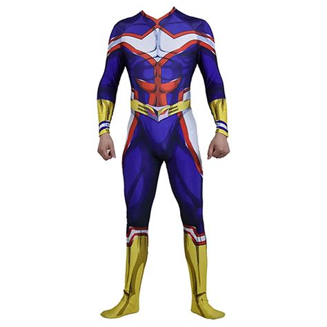 All Might Cosplay Costume My Hero Academia Boku no Hero Academia All Might Costume Jumpsuit ...