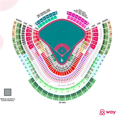 Map Dodger Stadium Seating Chart - Infoupdate.org