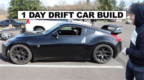 We Built our Nissan 370Z Drift Car In One Day! And Drifted It The Next! - YouTube