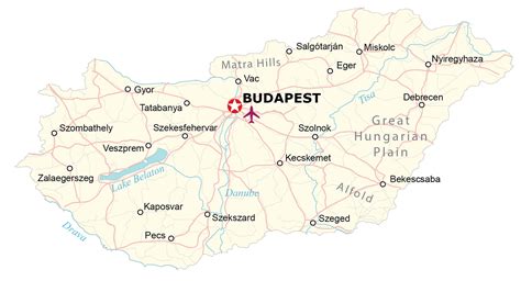 Map of Hungary - GIS Geography