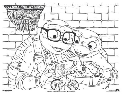 teenage mutant ninja turtles coloring page ideas ready for download