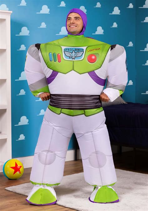 Toy Story Buzz Lightyear Inflatable Costume for Adults