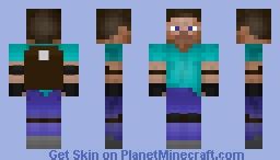 Realistic Steve Minecraft Skin