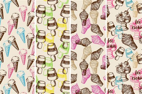 Vintage Ice Cream (687391) | Illustrations | Design Bundles