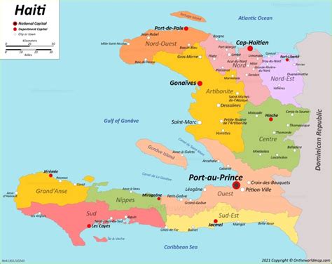 Haiti Map | Maps of Republic of Haiti