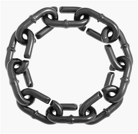 Chain Link Circle Clipart - Chains In A Circle, HD Png Download ...