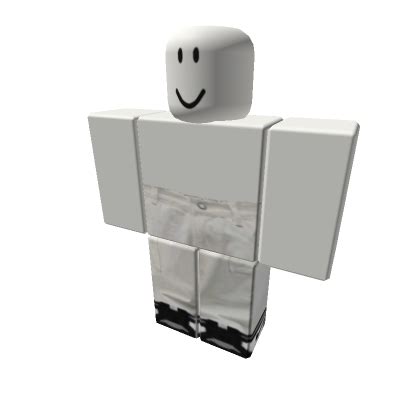 white pants*.+*. - Roblox | White pants, Pants, Roblox t shirts