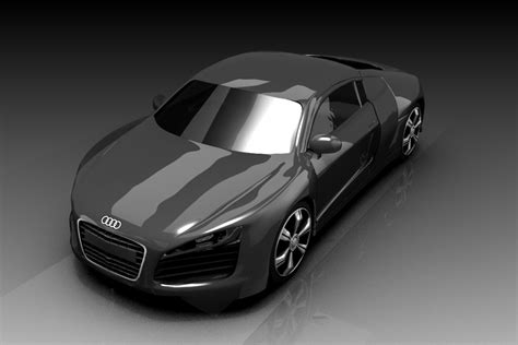 Free download: Blender 3D model of Audi R8 - Blog