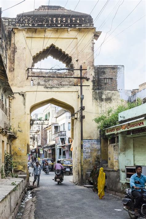 Old Gates in the Streets of Bundi, India Editorial Stock Photo - Image of tourism, gate: 196629733