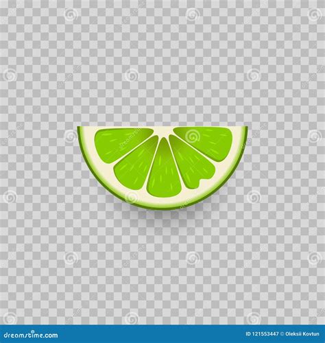 Lime Icon. Isolated. Vector. Slice of a Lime Stock Vector ...