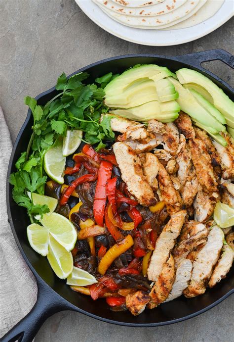 Grilled Chicken Fajitas - Once Upon a Chef