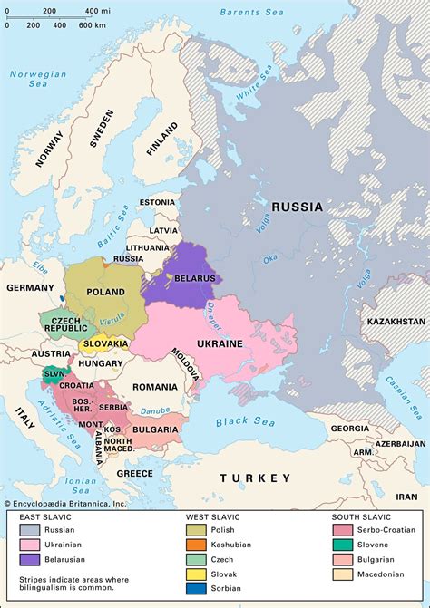 Slavic languages summary | Britannica