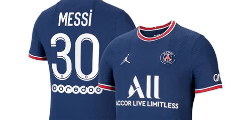 Lionel Messi PSG Jersey Number: Messi Jersey 2021/22