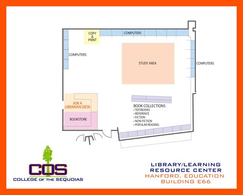 College of the Sequoias | Library/LRC Maps