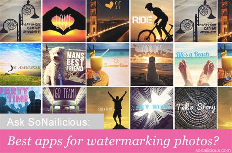 5 Best Apps for Watermarking Photos || Ask SoNailicious