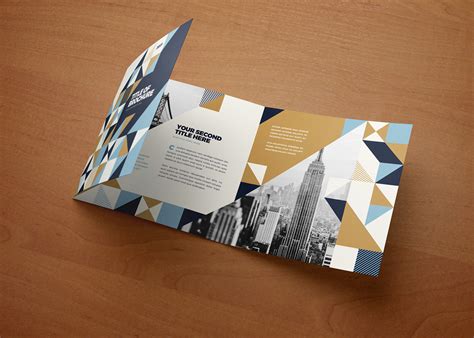 Square Cool Pattern Trifold on Behance