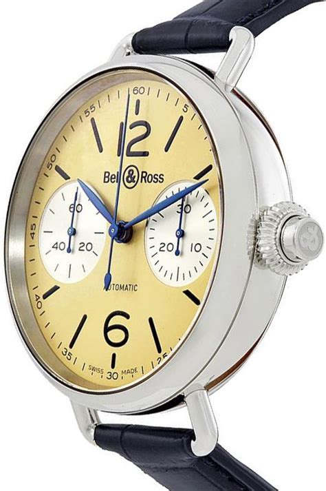 Bell & Ross Chronographe Monopoussoir Ivory Men's Watch