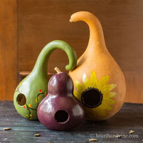 Painting Gourds for Fall Decor | Hearth and Vine