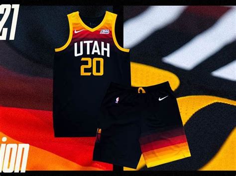 Utah Jazz unveil new black City Edition jerseys | Jersey design, Nba t shirts, Utah jazz