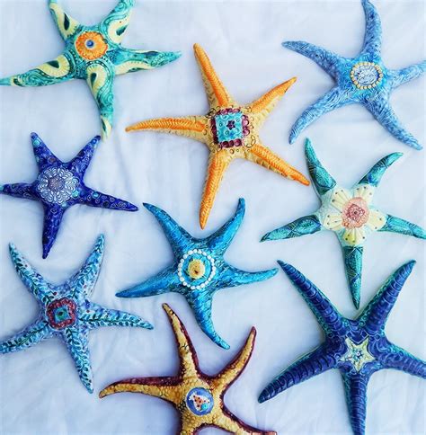 Handmade ceramic Sea Creature wall decor - Dana Simson Design